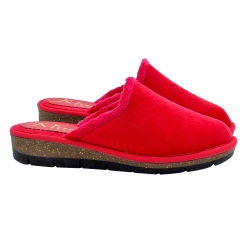 UNISEX RED CHRISTMAS SLIPPERS