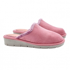 CHAUSSONS FEMME ROSE HIVER